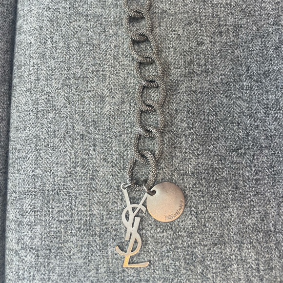 Vintage YSL Saint Laurent Silver Bracelet - Picture 4 of 6